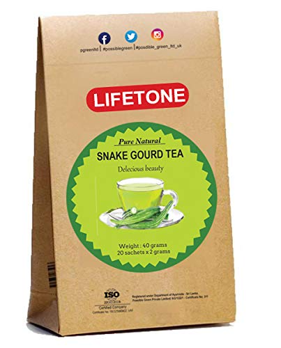 Snake Gourd Tea|Rare Cooling Herbal Tea| Detox Tea for Weight Loss|20 teabags