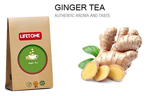 Ginger Tea,Authentic Aroma and Taste,40 Teabags,80g