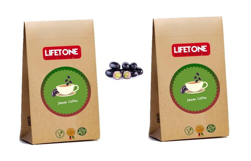 Caffiene Free Coffee Substitue,Blend with Indian BlackBerry Seeds and Ginger,40 Sachets