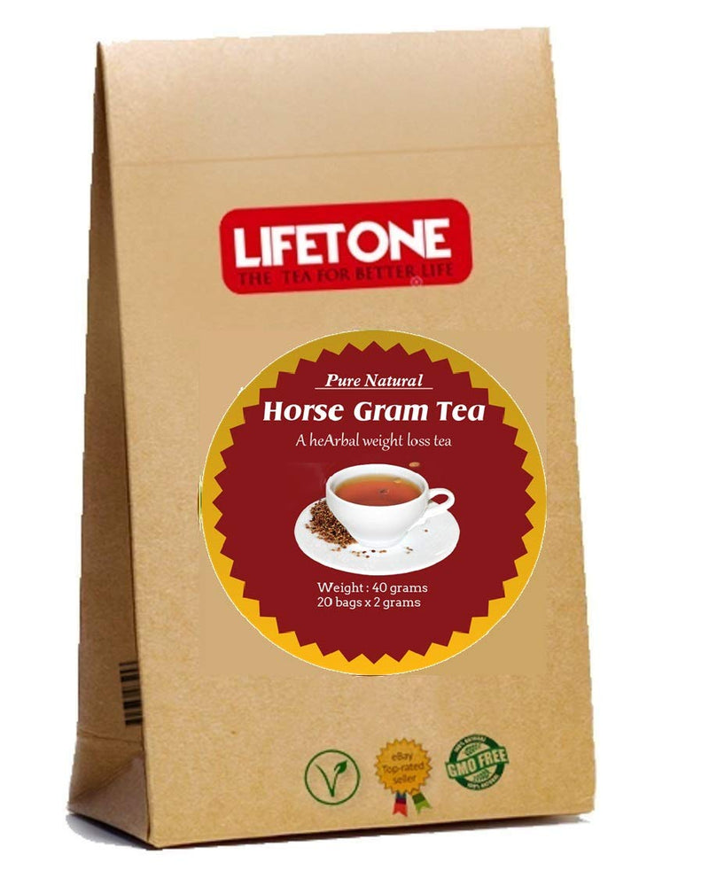 Herbal Slimming Tea | Ayurveda Blend with Horse Gram and Cumin | 20 Teabags