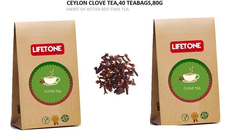 Clove Tea | 100% Natural | Delicious Stomach Tea | 40 Teabags