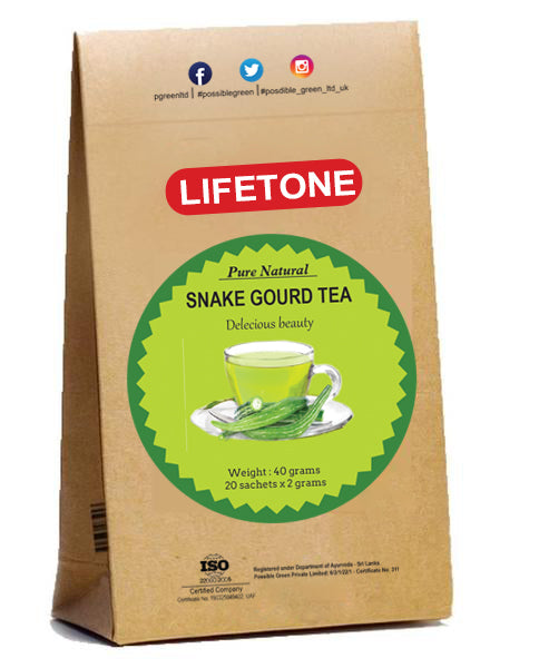 Snake Gourd Tea|Rare cooling herbal tea| Detox tea for weight loss|20 teabags